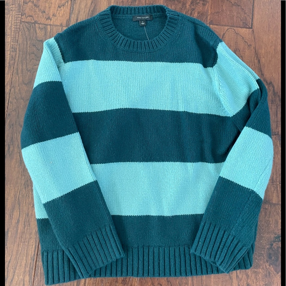 New Ann Taylor striped sweater